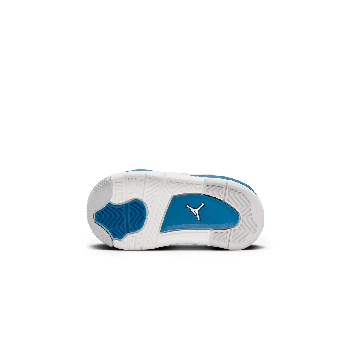 Air Jordan 4 Retro Military Blue (TD) Sneakers - White