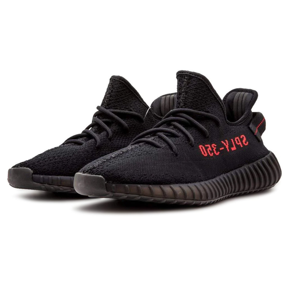 Adidas Yeezy Boost 350 V2 Bred Core Black Red Sneakers