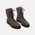 Lafayette 148 Lafayette Gray Wool Boot