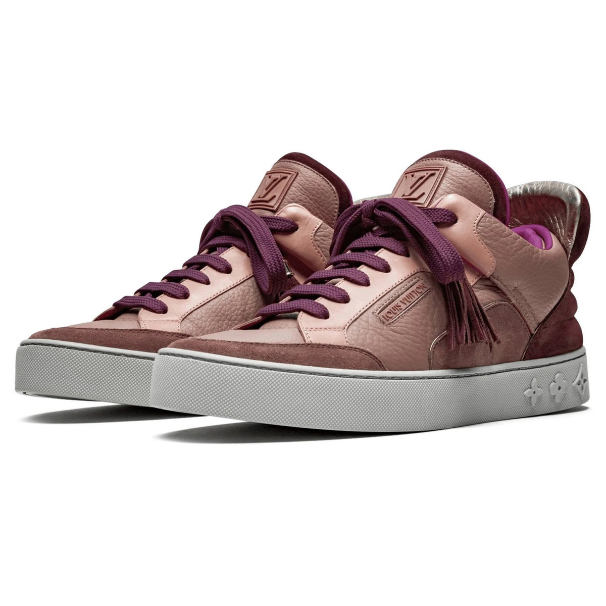 Louis Vuitton x Kanye West Don Patchwork Sneakers - Brown