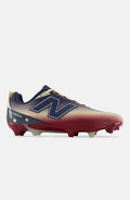 New Balance Men's BurnX5 All America Athletic Shoes - Vintage Indigo/Podium Red