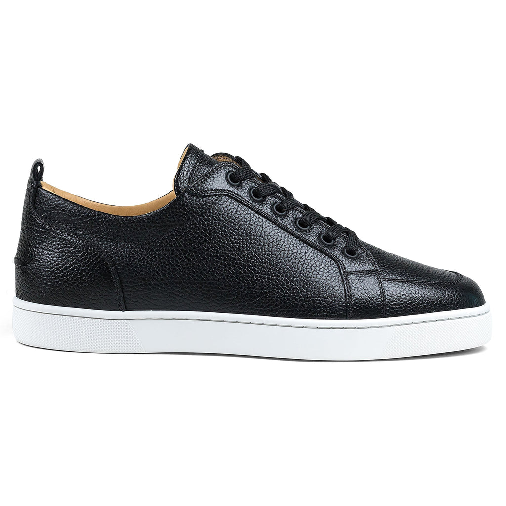 Christian Louboutin Rantulow Flat Grain Black Sneaker
