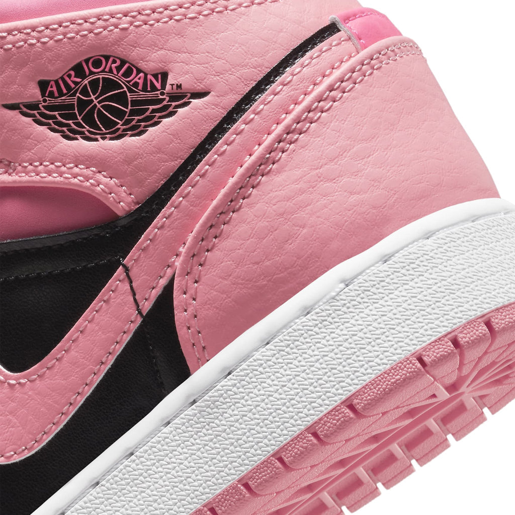 Air Jordan 1 Mid Coral Chalk (GS) Sneakers - Pink