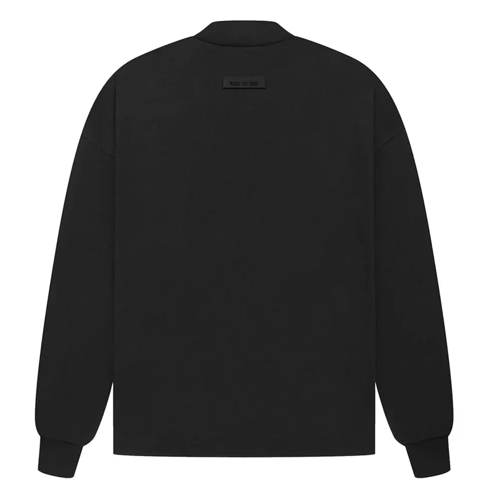 Fear of God Essentials Long Sleeve T-Shirt Jet Black