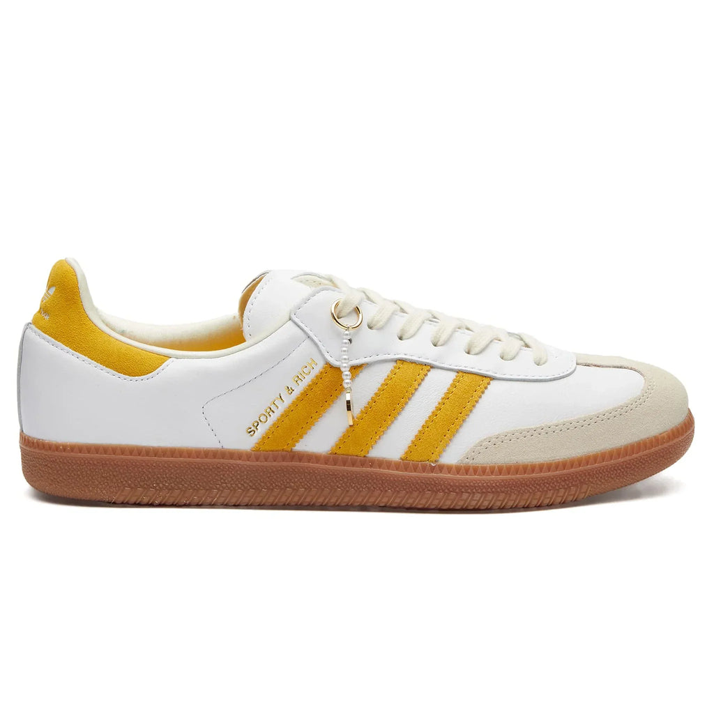 Adidas Samba OG Sporty & Rich White Bold Gold Sneakers