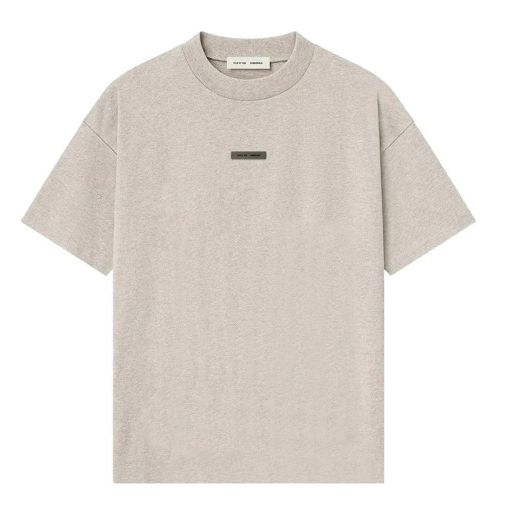 Fear of God Essentials Classic Short Sleeve T-Shirt Heather Stone