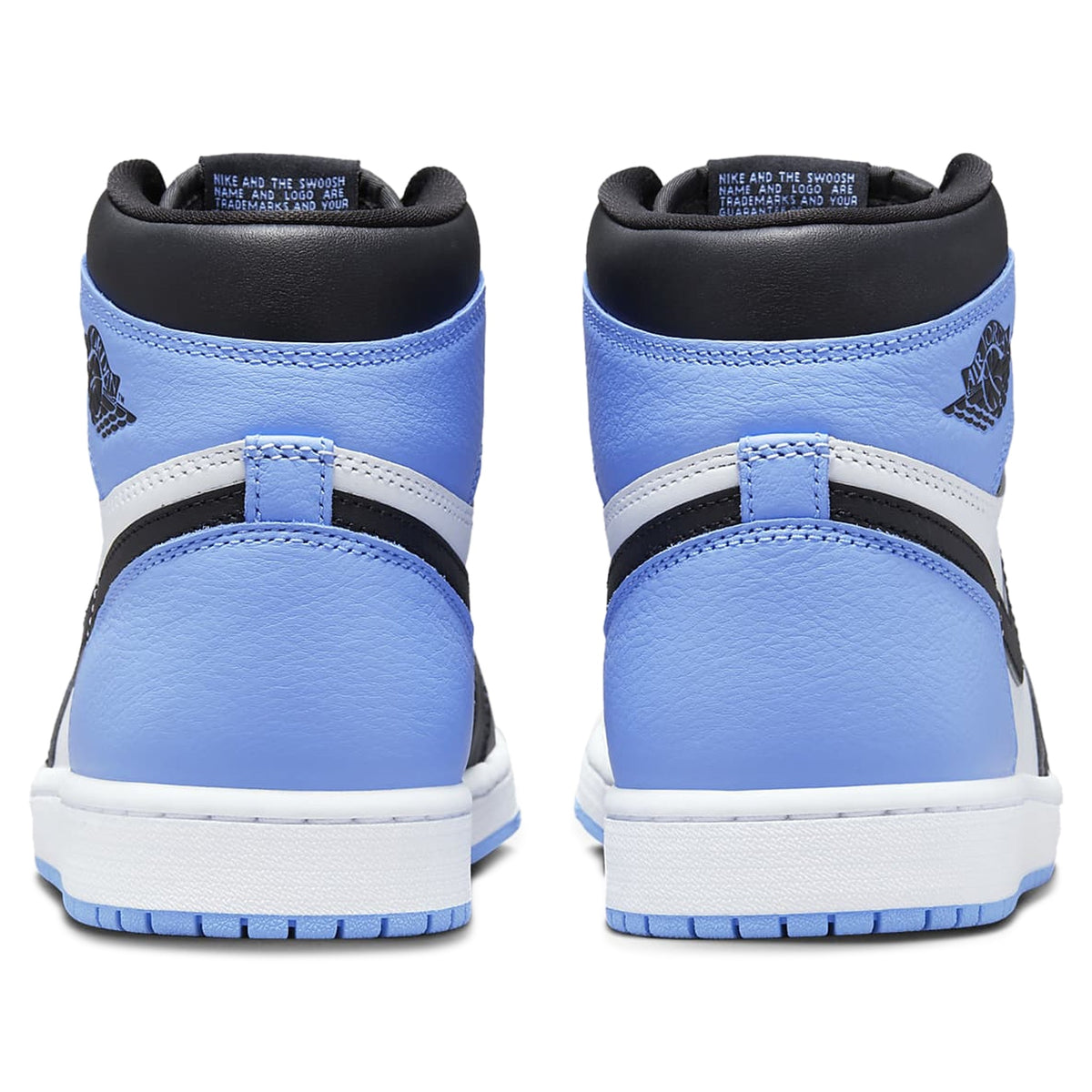 Air Jordan 1 Retro High OG UNC Toe Sneakers - Blue