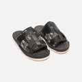 Christian Dior Navy Oblique Jacquard Sandals