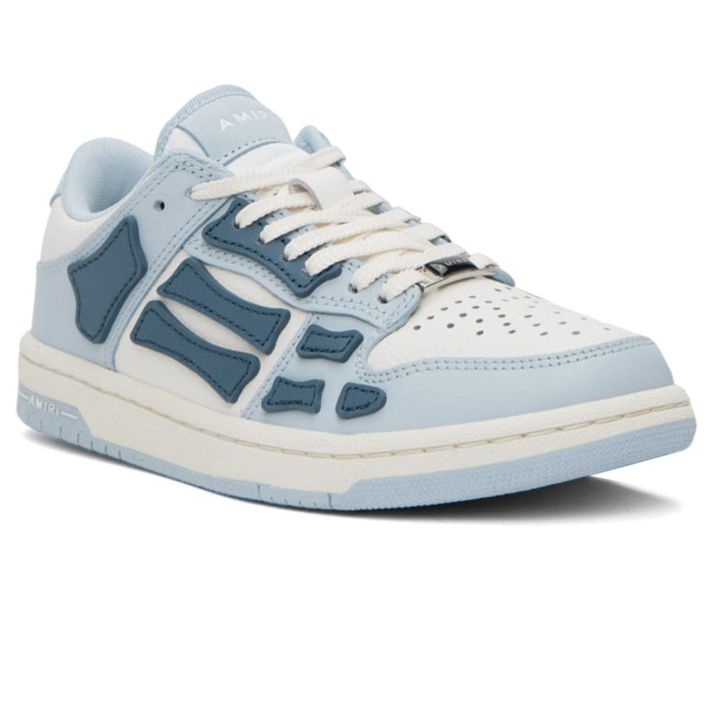 Amiri Skeleton Low-Top Baby Blue White Sneaker
