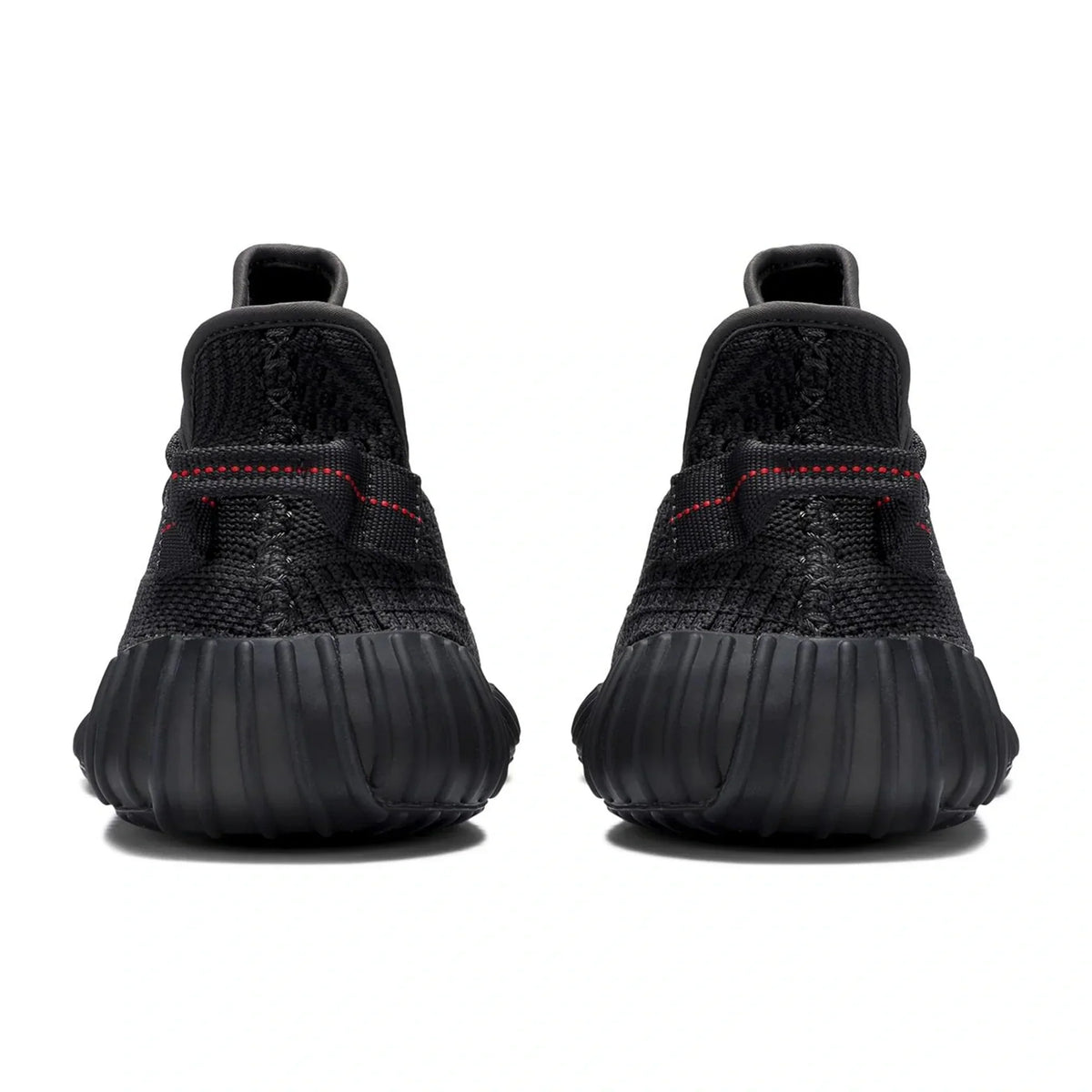 Adidas Yeezy Boost 350 V2 Static Black Non Reflective Sneakers