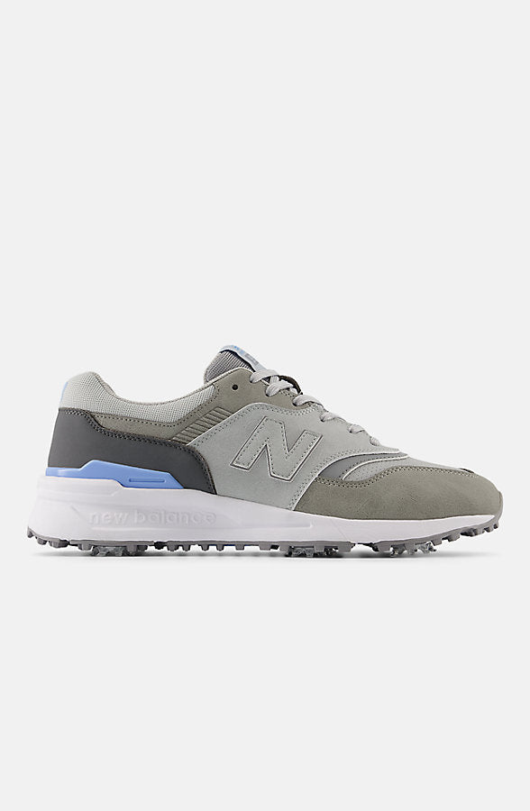 New Balance Men's 997 Golf Athletic Shoes - Grey/Blue