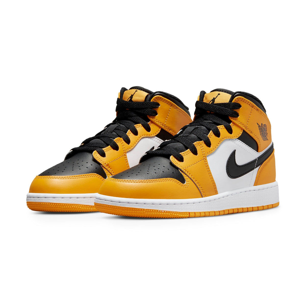 Air Jordan 1 Mid Taxi (GS) Sneakers - Yellow