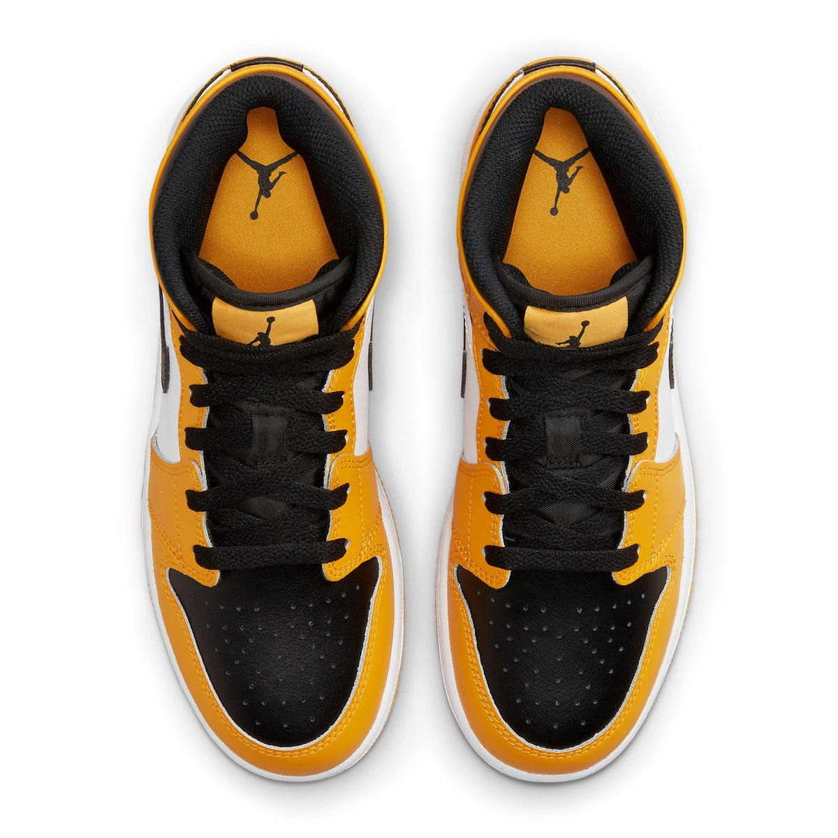 Air Jordan 1 Mid Taxi (GS) Sneakers - Yellow