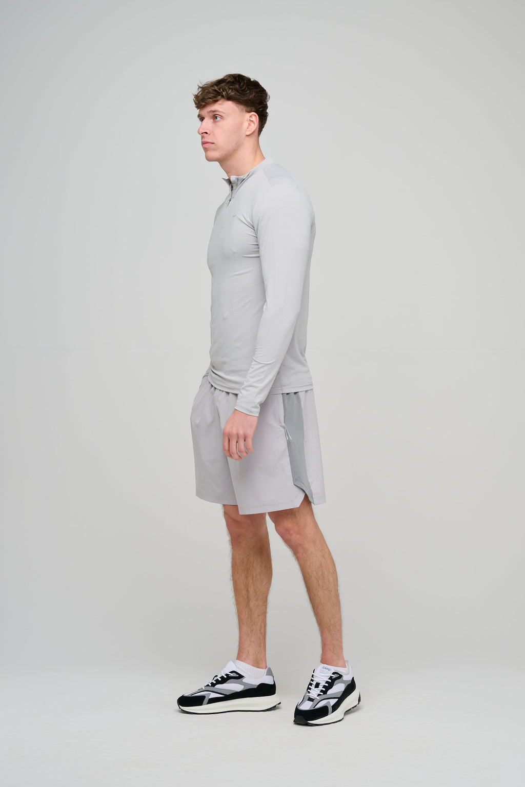 CAPO Active Performance Light Grey Shorts